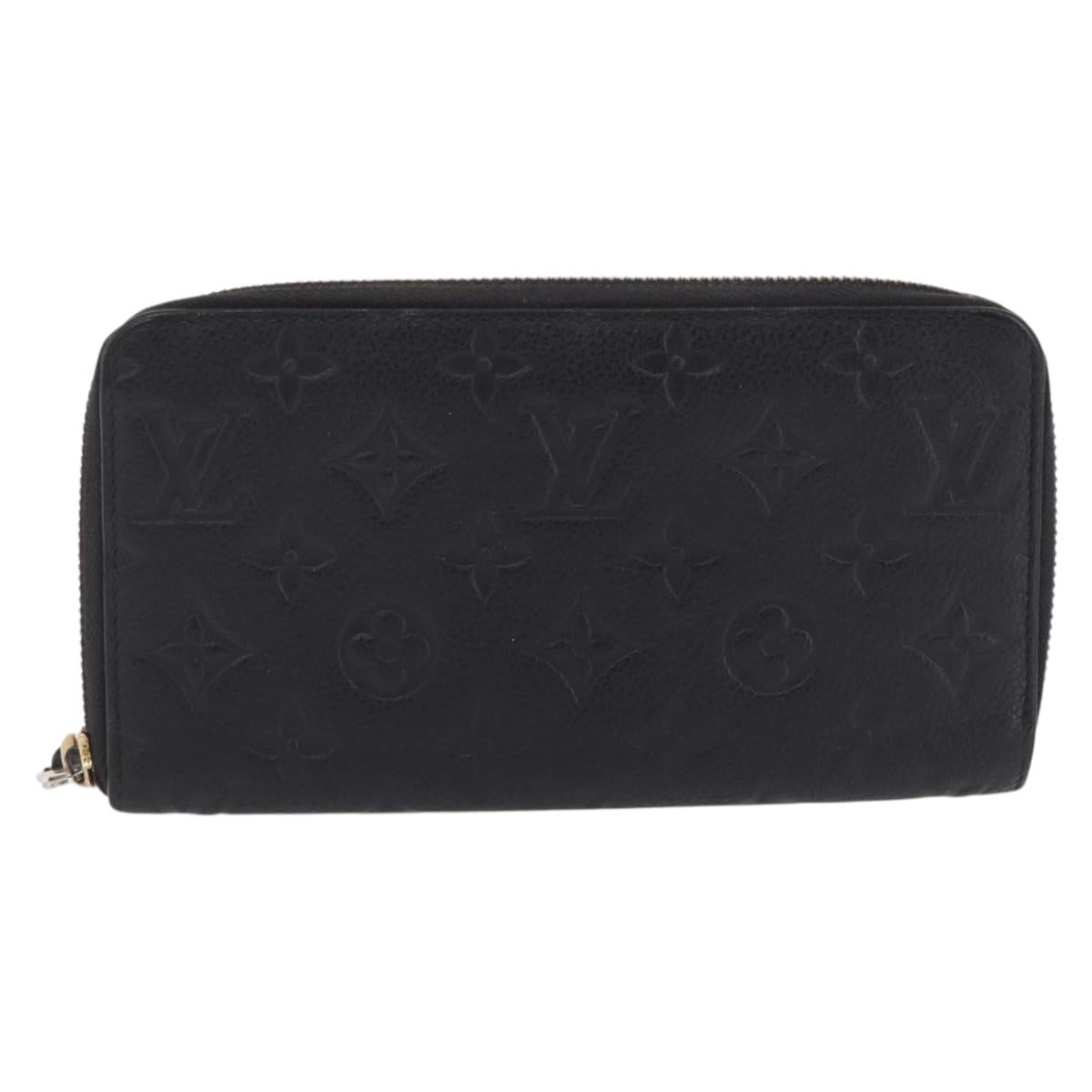 LOUIS VUITTON Monogram Empreinte Portefeuille Wallet Ron M93435 Auth 208347
