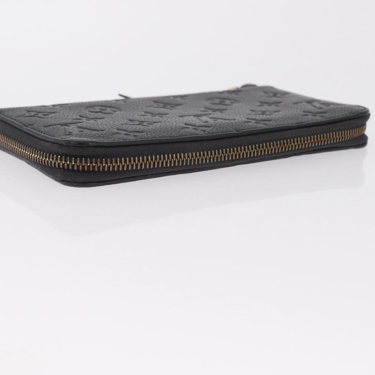 LOUIS VUITTON Monogram Empreinte Portefeuille Wallet Ron M93435 Auth 208347