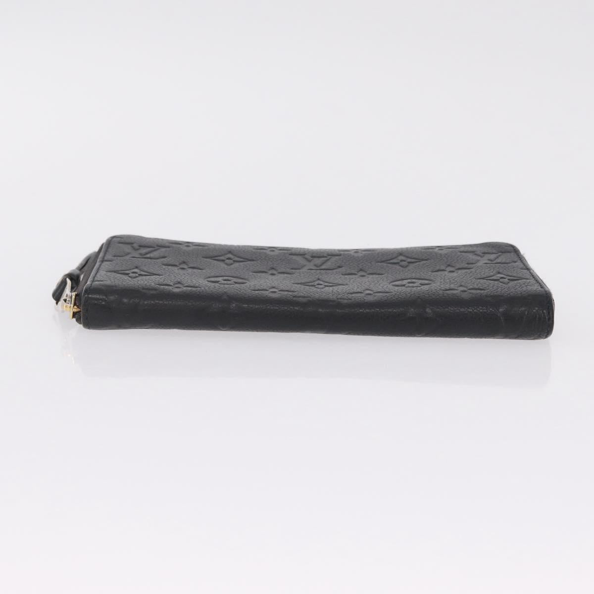 LOUIS VUITTON Monogram Empreinte Portefeuille Wallet Ron M93435 Auth 208347