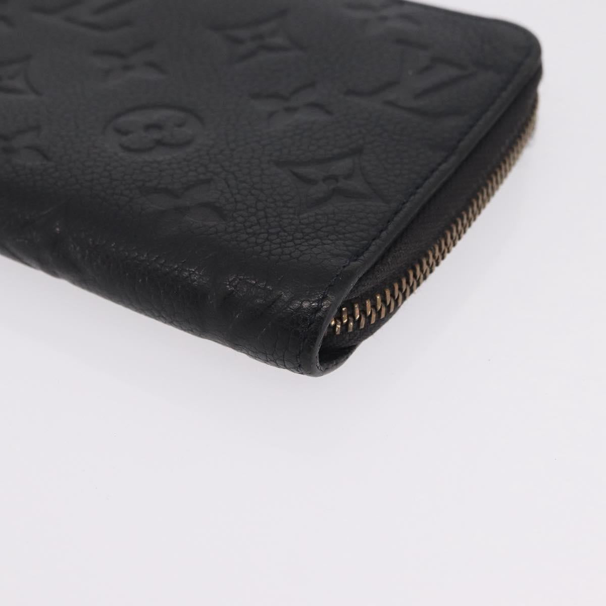 LOUIS VUITTON Monogram Empreinte Portefeuille Wallet Ron M93435 Auth 208347