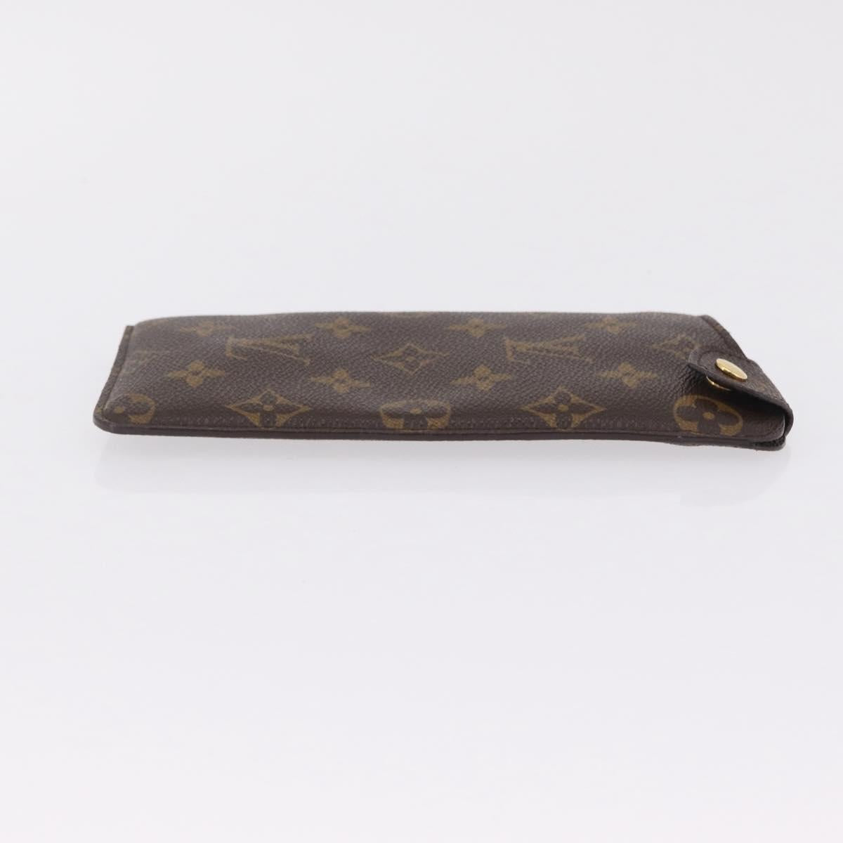LOUIS VUITTON Monogram Etui Lunette PM Glasses Case M66545 LV Auth 208349