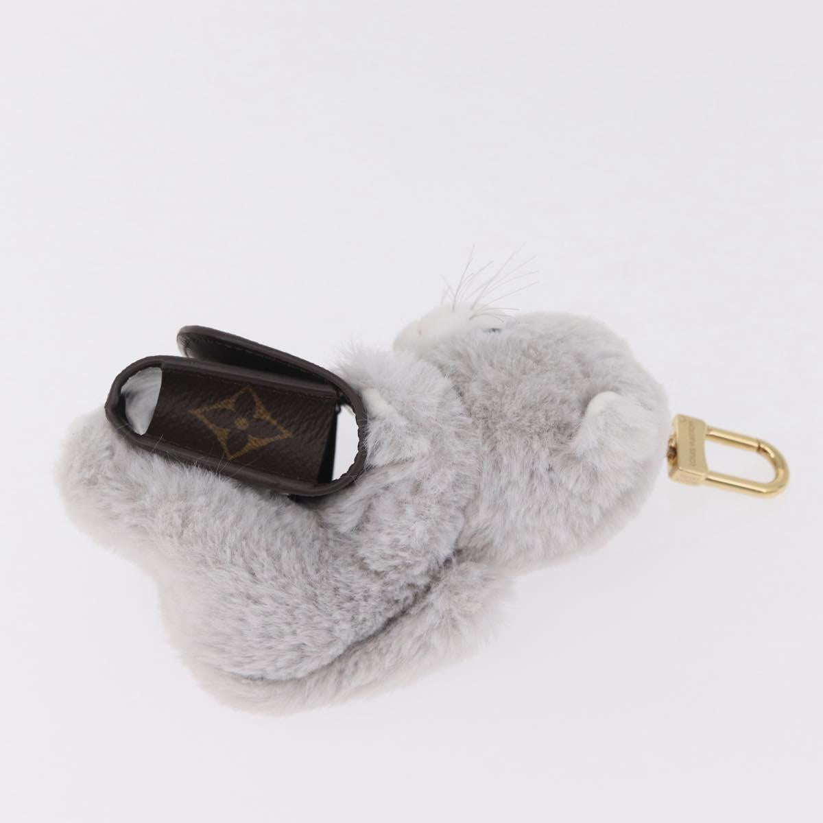 LOUIS VUITTON Monogram LV Cute Kitten Bag Charm M03512 LV Auth 208353M