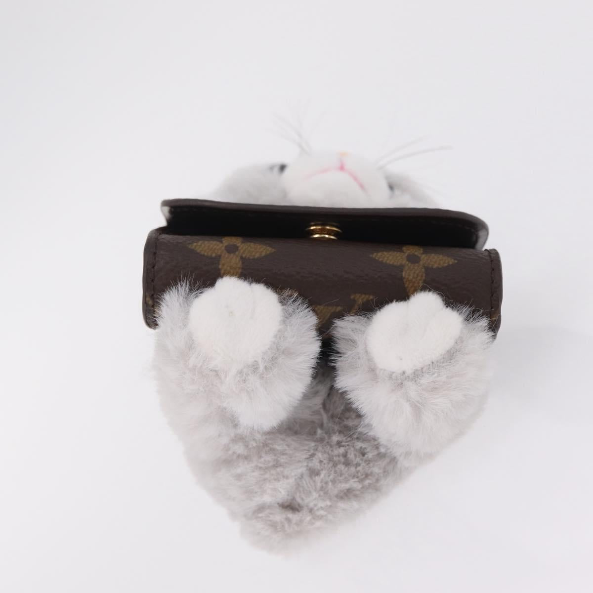 LOUIS VUITTON Monogram LV Cute Kitten Bag Charm M03512 LV Auth 208353M