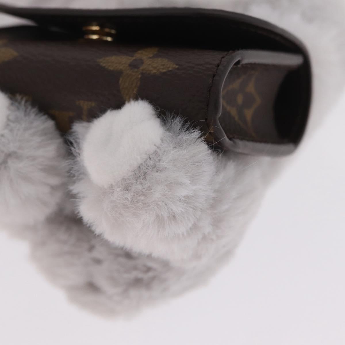 LOUIS VUITTON Monogram LV Cute Kitten Bag Charm M03512 LV Auth 208353M