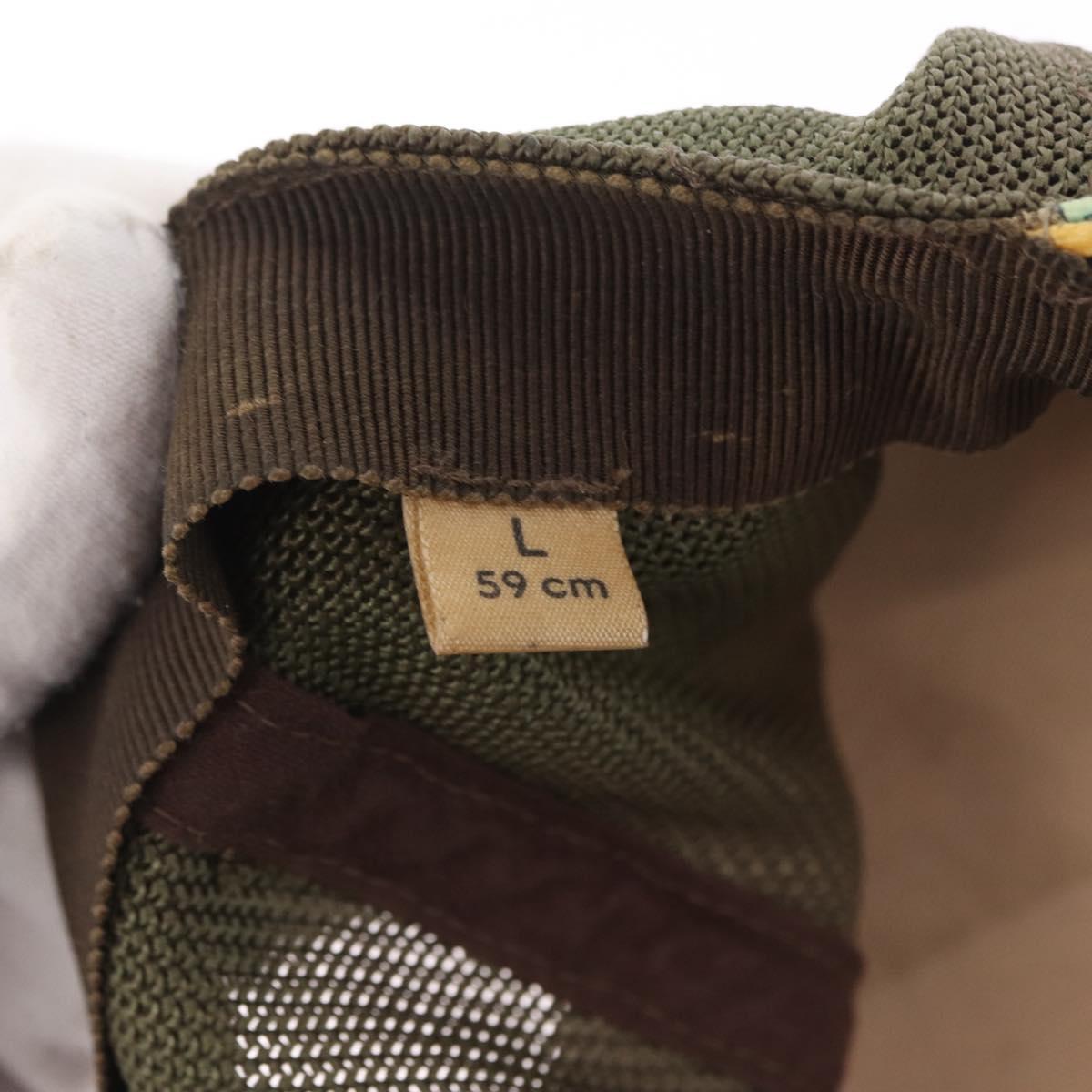 GUCCI GG Supreme GUCCIxDisney Cap PVC L Beige 648843 Auth 208355
