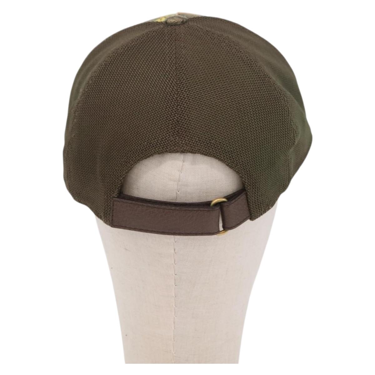 GUCCI GG Supreme GUCCIxDisney Cap PVC L Beige 648843 Auth 208355