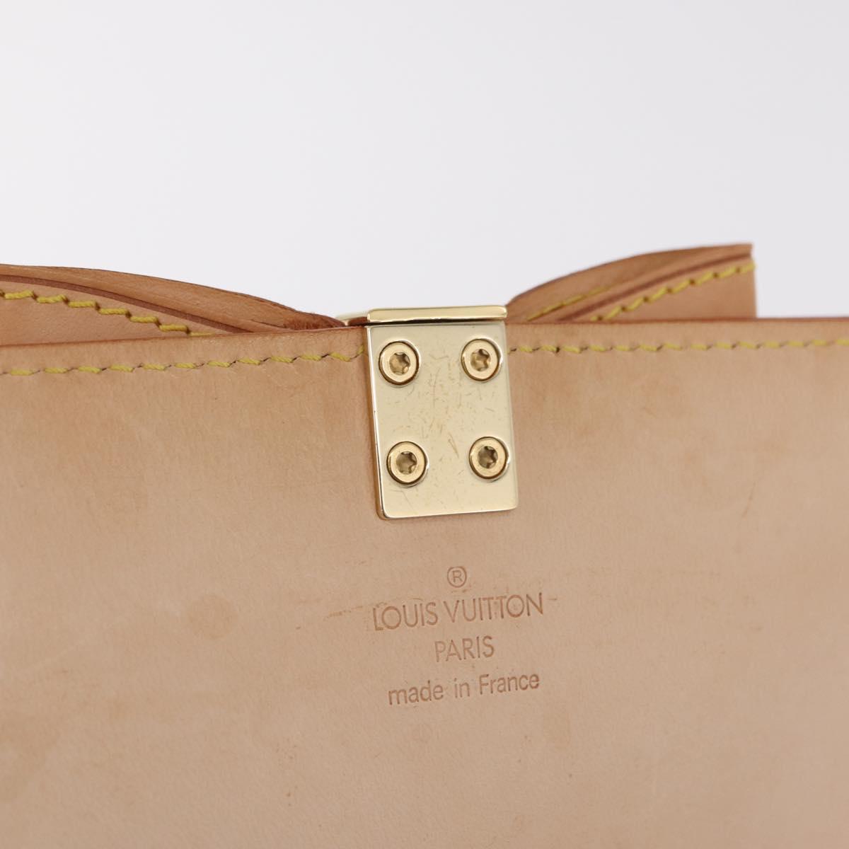 LOUIS VUITTON Monogram Cherry Blossom Papillon 26 Bag White M92011 Auth 208378A