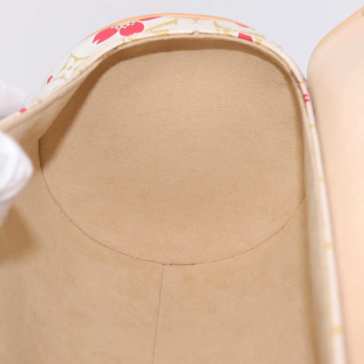 LOUIS VUITTON Monogram Cherry Blossom Papillon 26 Bag White M92011 Auth 208378A