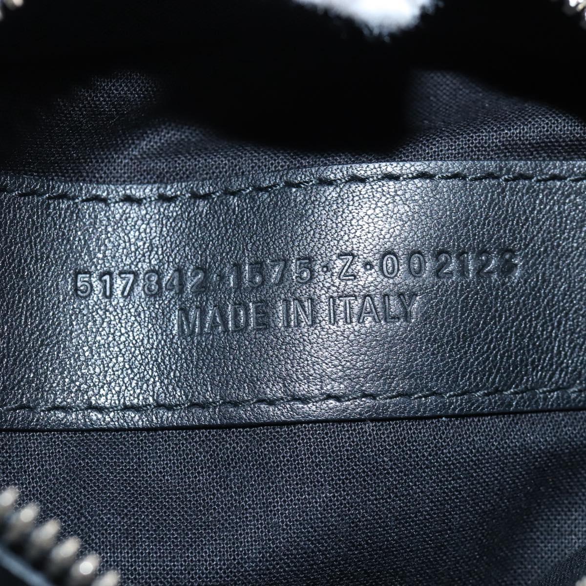Balenciaga Laundry Cabas Hand Bag Leather 2way Gray Silver 517842 Auth 208407A
