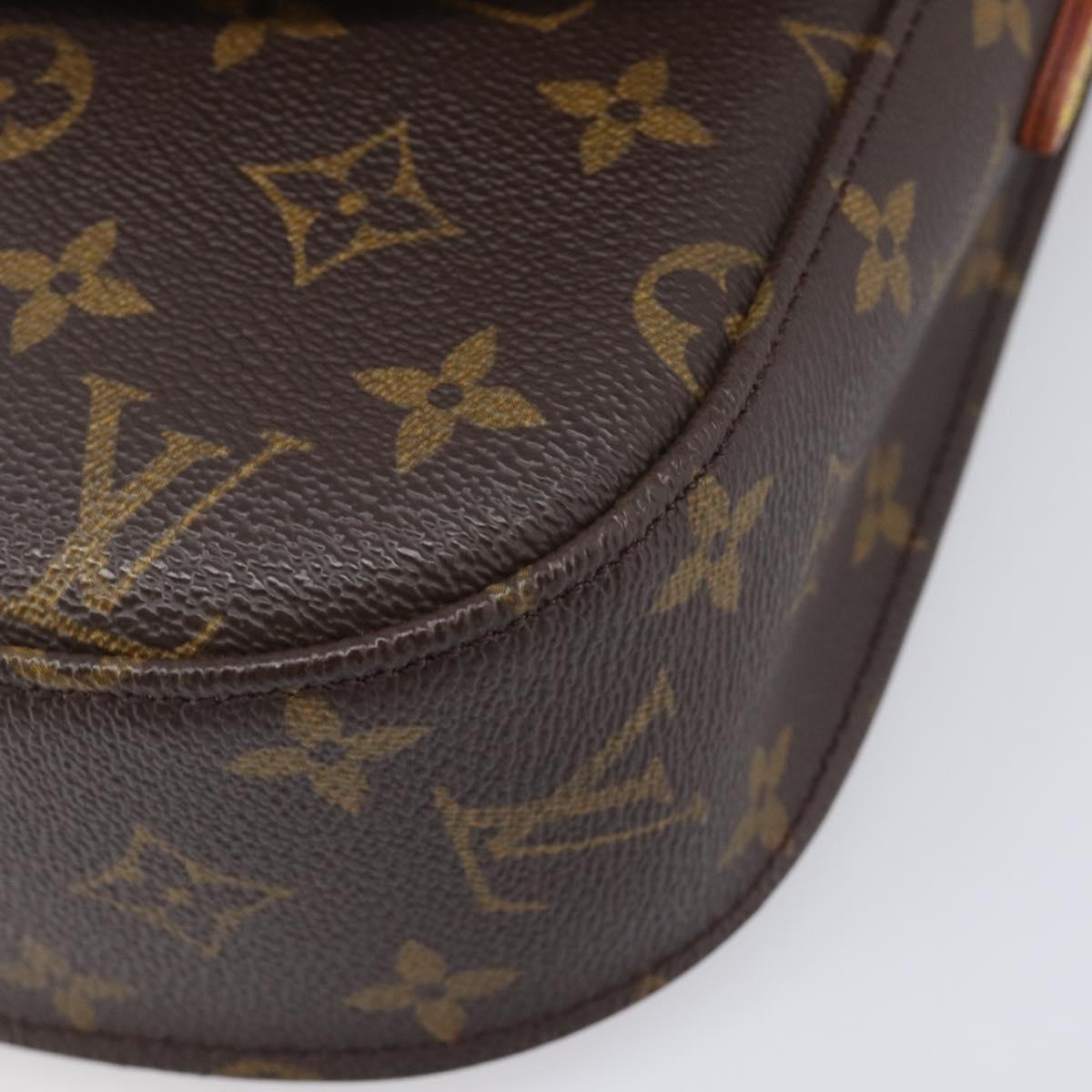 LOUIS VUITTON Monogram Saint Cloud GM Shoulder Bag M51242 LV Auth 208410V