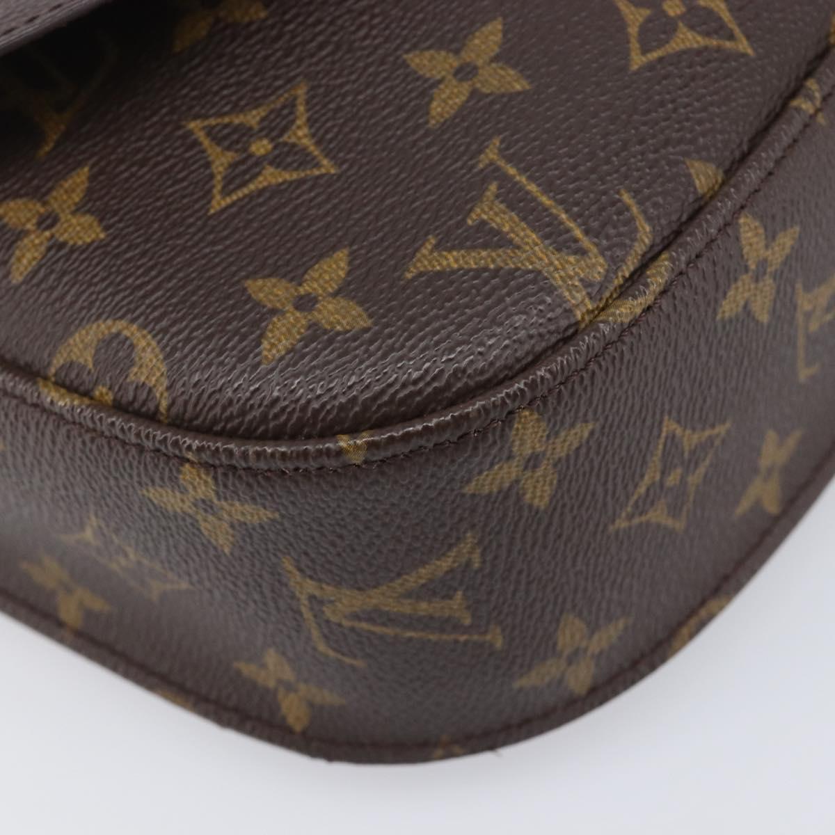 LOUIS VUITTON Monogram Saint Cloud GM Shoulder Bag M51242 LV Auth 208410V