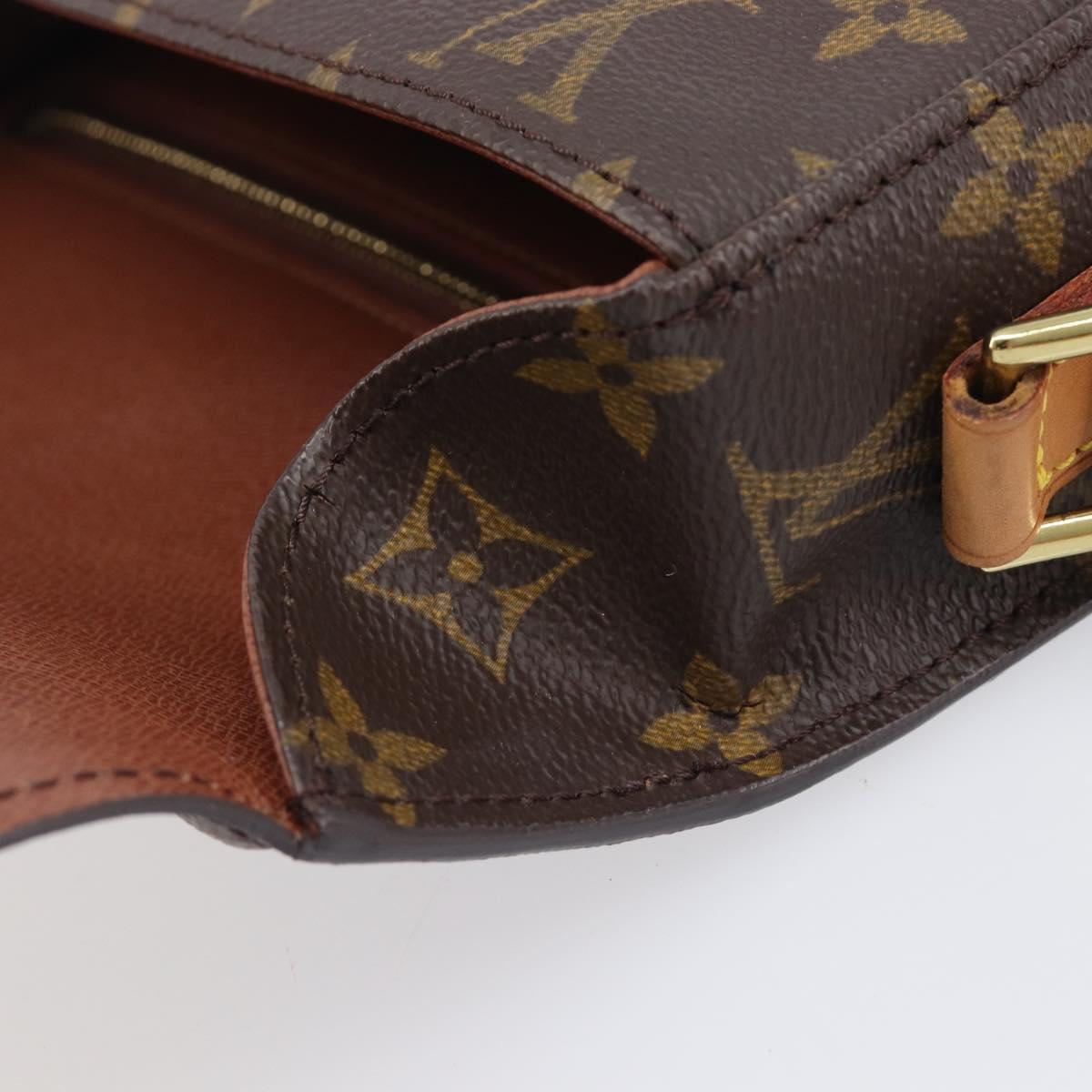 LOUIS VUITTON Monogram Saint Cloud GM Shoulder Bag M51242 LV Auth 208410V