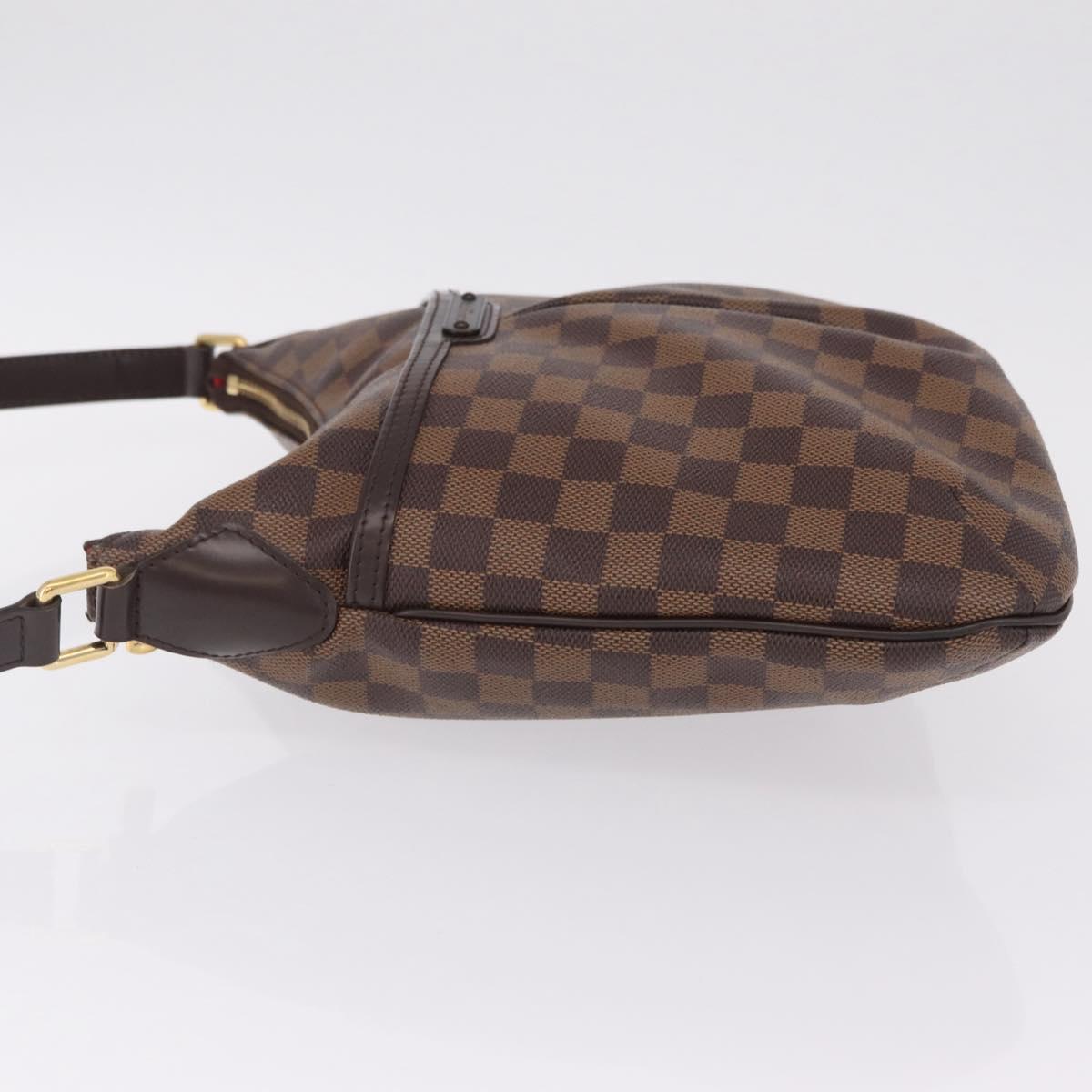 LOUIS VUITTON Damier Ebene Bloomsbury PM Shoulder Bag N42251 LV Auth 208415