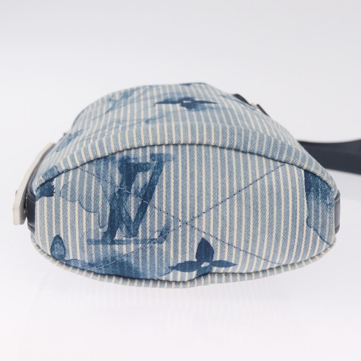 LOUIS VUITTON Monogram Watercolor Sac Maran Bag Blue M57830 LV Auth 208417M