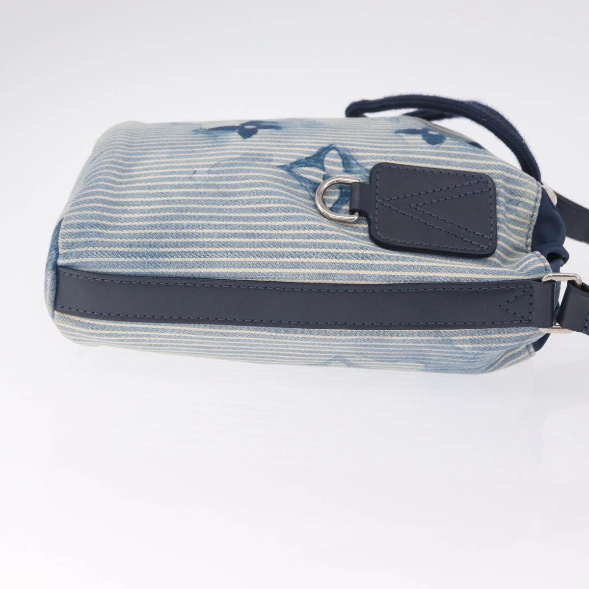 LOUIS VUITTON Monogram Watercolor Sac Maran Bag Blue M57830 LV Auth 208417M
