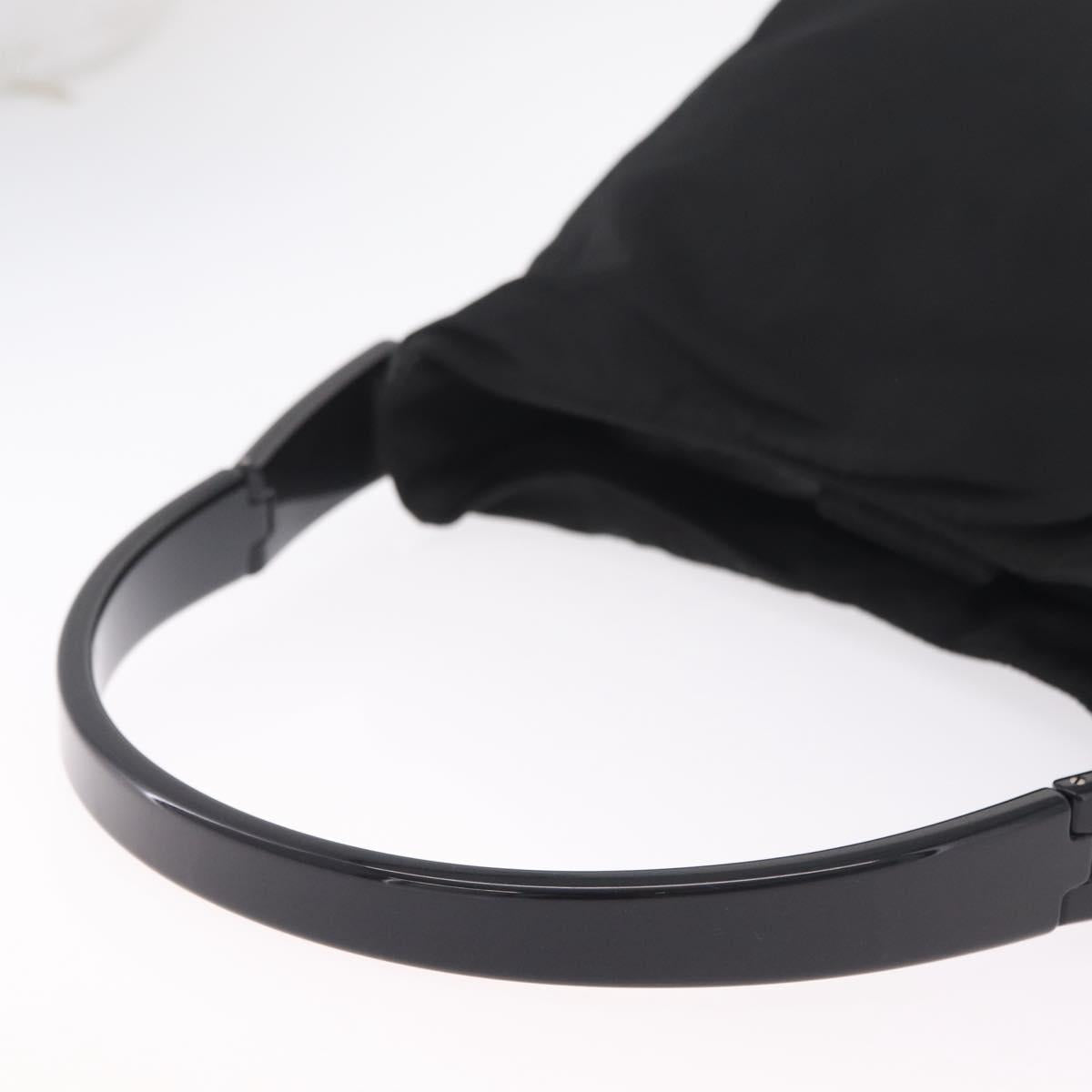 PRADA Shoulder Bag Nylon Black Auth 208422A