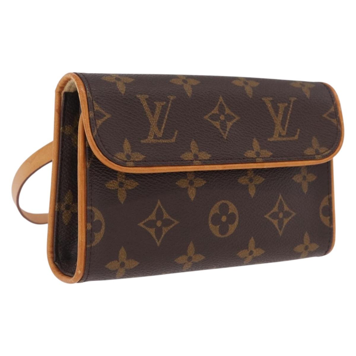 LOUIS VUITTON Monogram Pochette Florentine Waist bag M51855 LV Auth 208430A