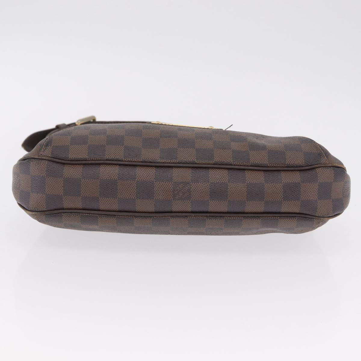 LOUIS VUITTON Damier Ebene Thames PM Shoulder Bag N48180 LV Auth 208436