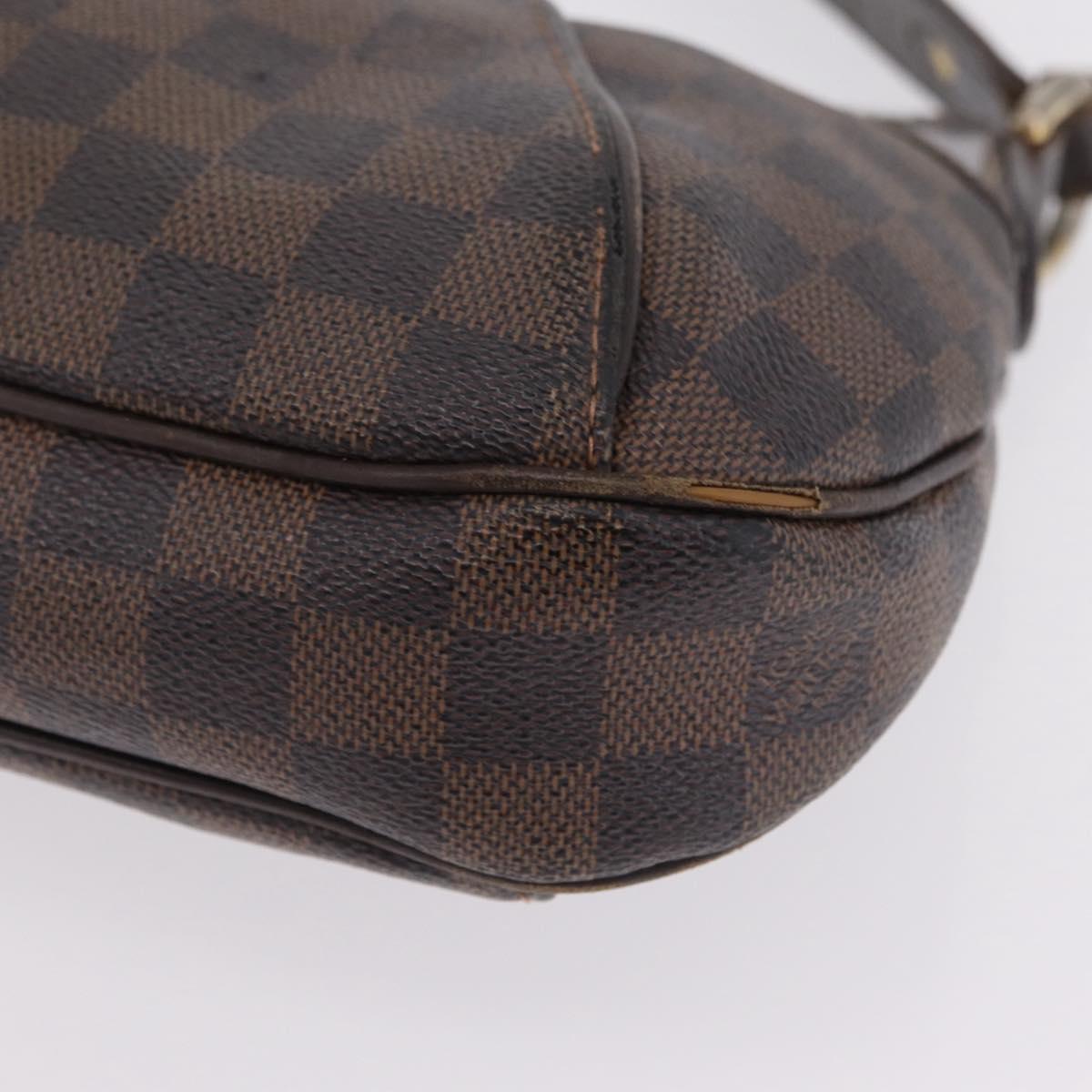 LOUIS VUITTON Damier Ebene Thames PM Shoulder Bag N48180 LV Auth 208436