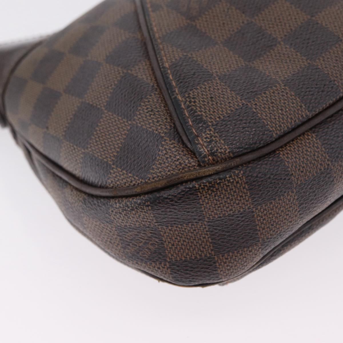 LOUIS VUITTON Damier Ebene Thames PM Shoulder Bag N48180 LV Auth 208436