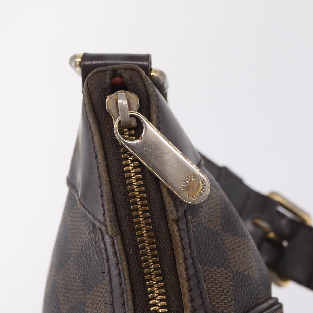 LOUIS VUITTON Damier Ebene Thames PM Shoulder Bag N48180 LV Auth 208436