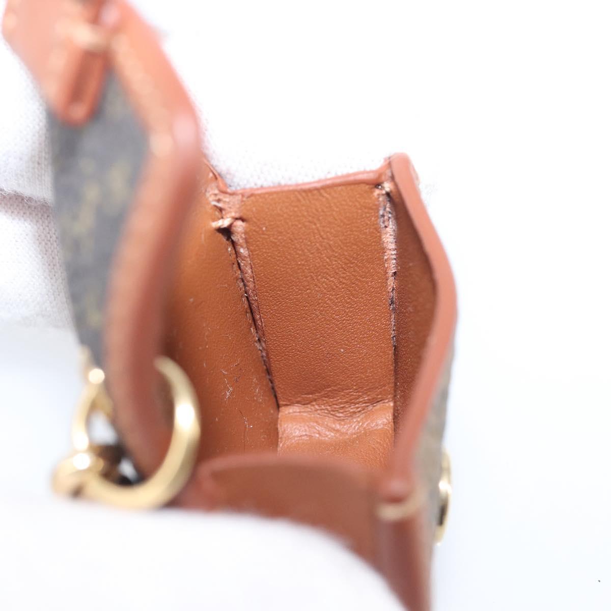 LOUIS VUITTON Monogram Reverse Micro Dauphine Bag M80250 LV Auth 208439M
