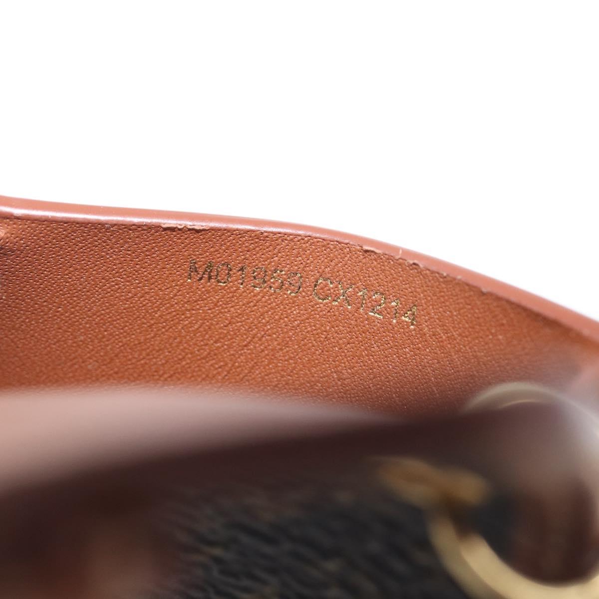 LOUIS VUITTON Monogram Reverse Micro Dauphine Bag M80250 LV Auth 208439M