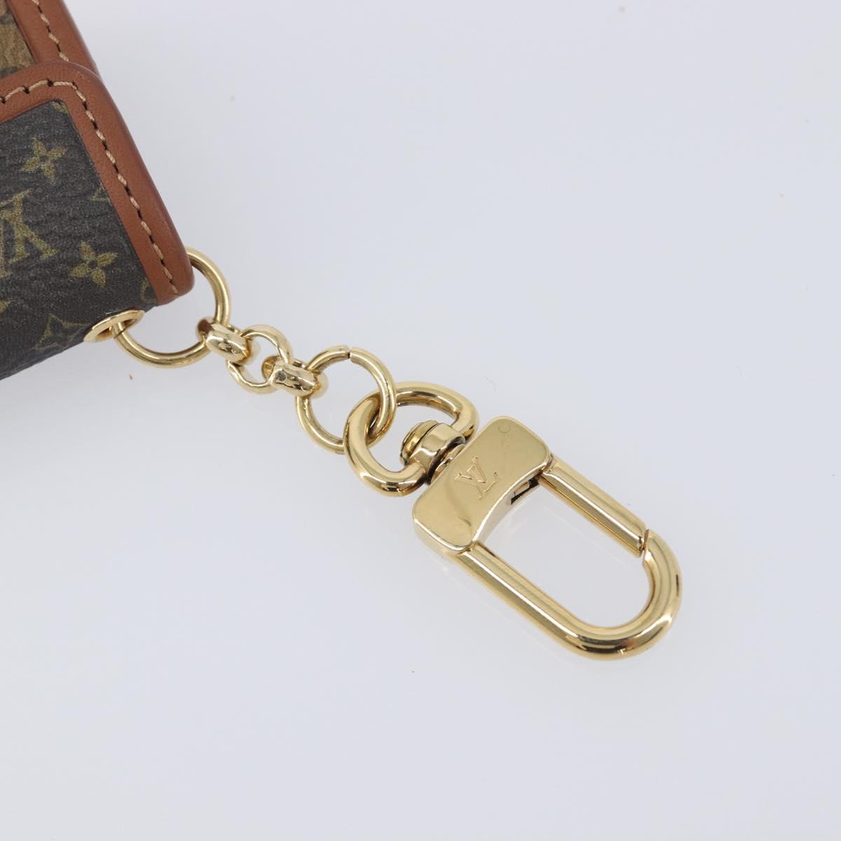 LOUIS VUITTON Monogram Reverse Micro Dauphine Bag M80250 LV Auth 208439M