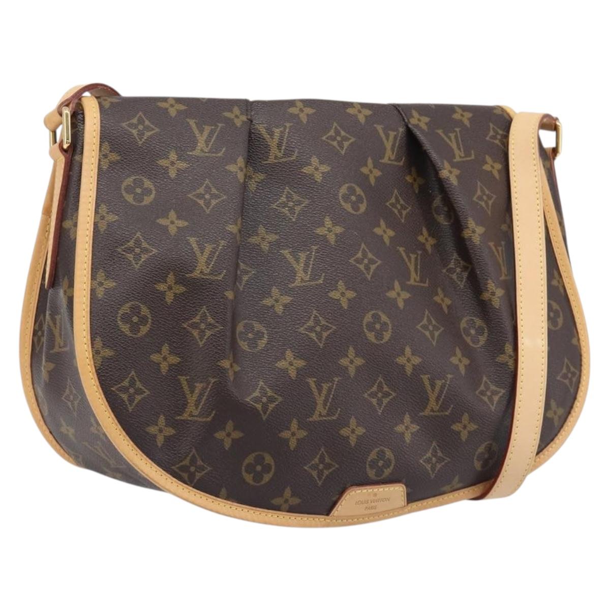 LOUIS VUITTON Monogram Menilmontant MM Shoulder Bag M40473 LV Auth 208524SAV