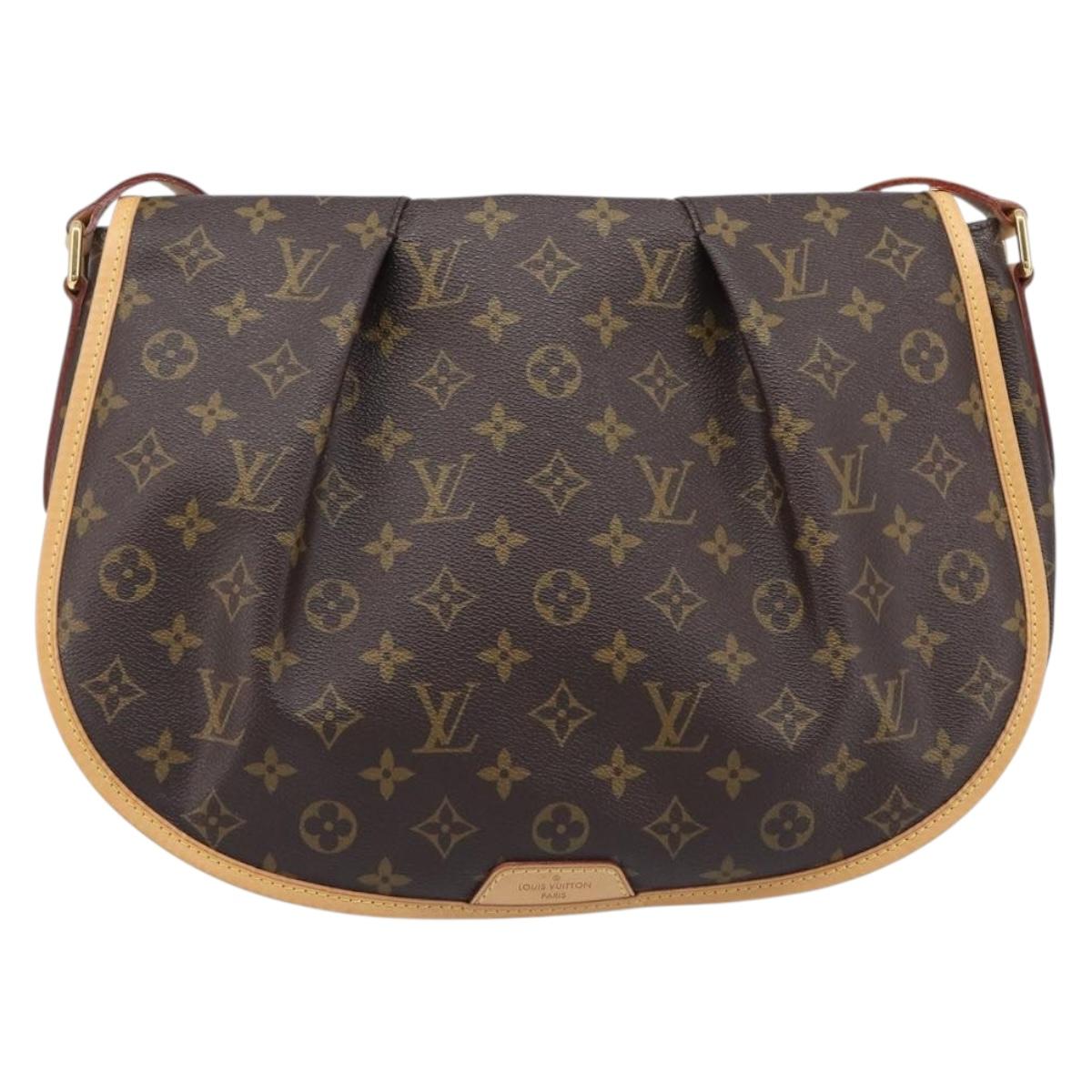 LOUIS VUITTON Monogram Menilmontant MM Shoulder Bag M40473 LV Auth 208524SAV