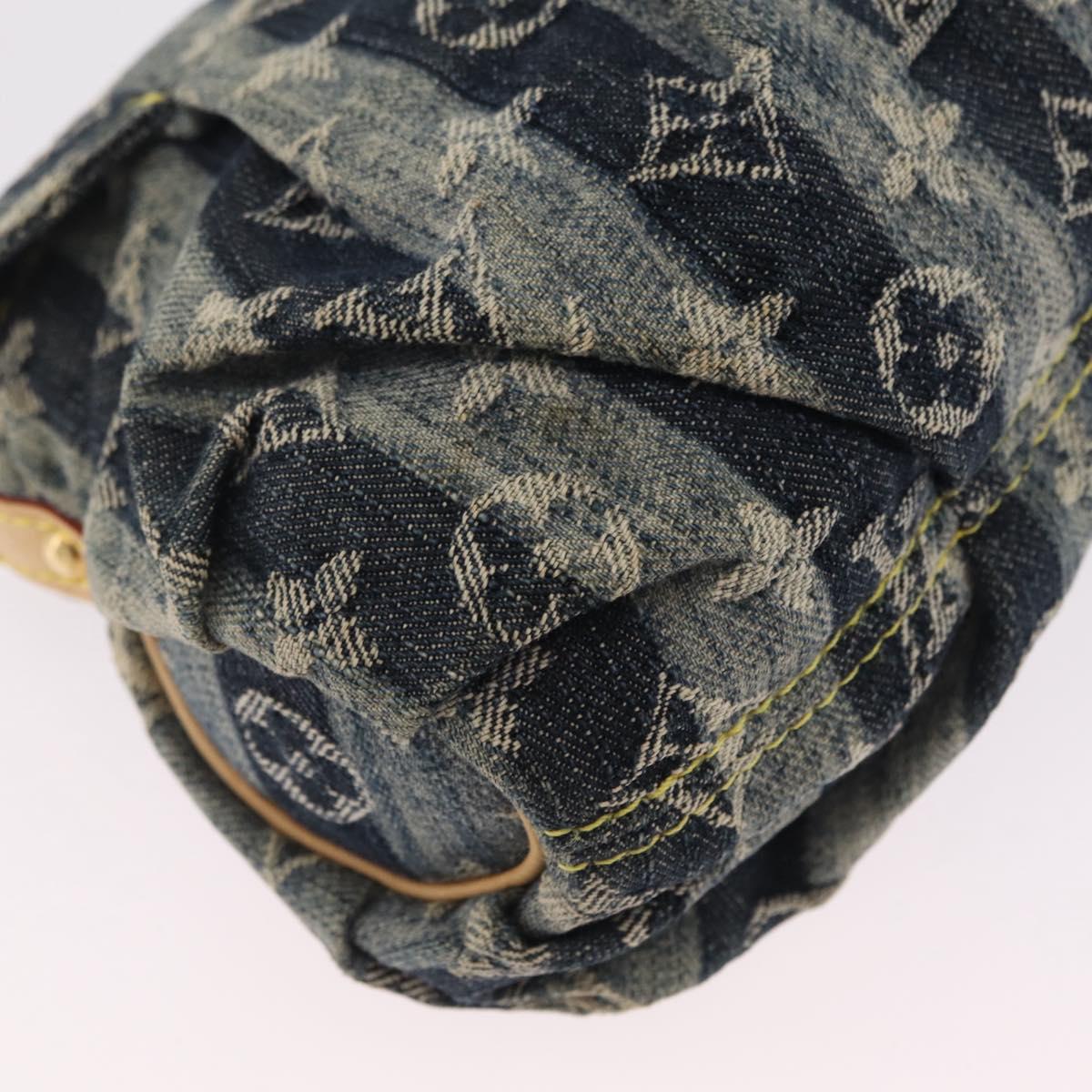 LOUIS VUITTON Monogram Denim Mini Pretty Raye Bag Blue M95333 LV Auth 208556SAM