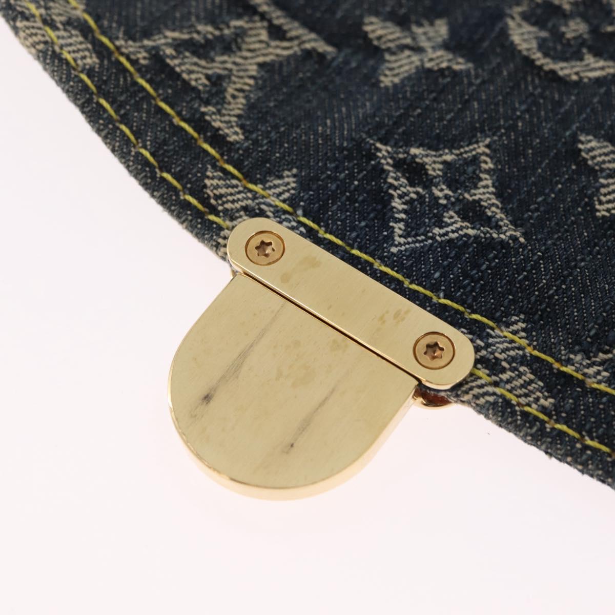 LOUIS VUITTON Monogram Denim Mini Pretty Raye Bag Blue M95333 LV Auth 208556SAM