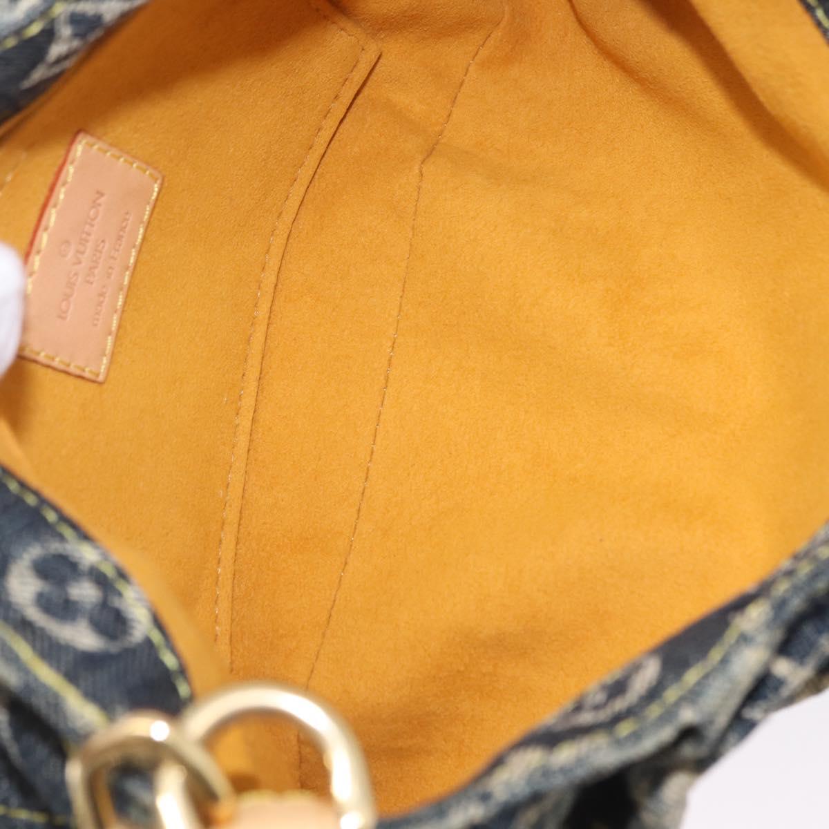 LOUIS VUITTON Monogram Denim Mini Pretty Raye Bag Blue M95333 LV Auth 208556SAM