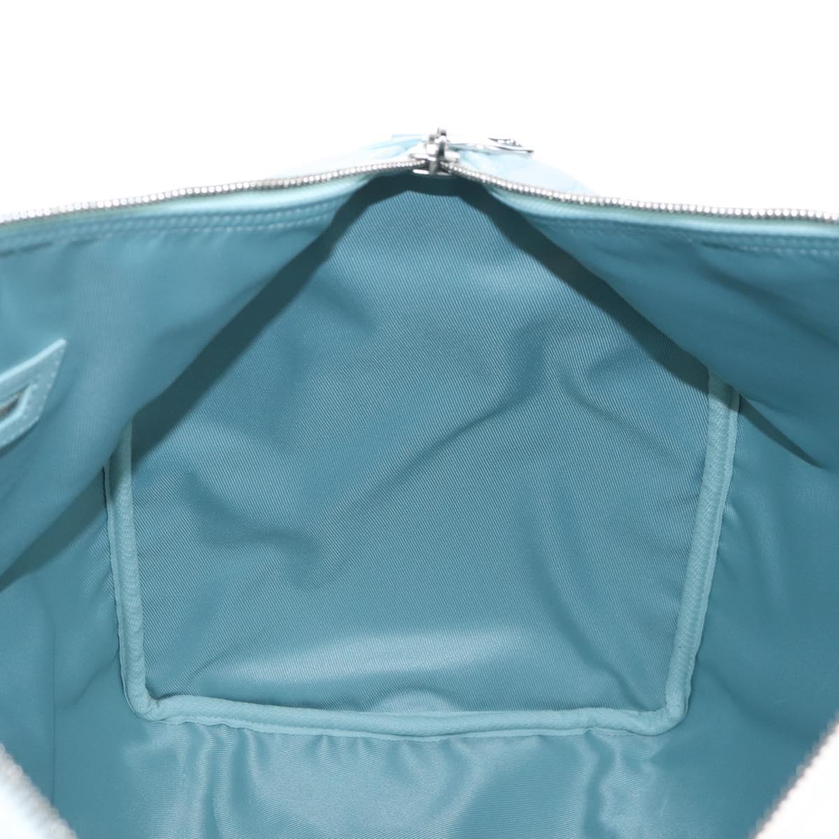 LOUIS VUITTON Aqua Garden Keepall Bandouliere 50 Bag M22570 LV Auth 208560SM