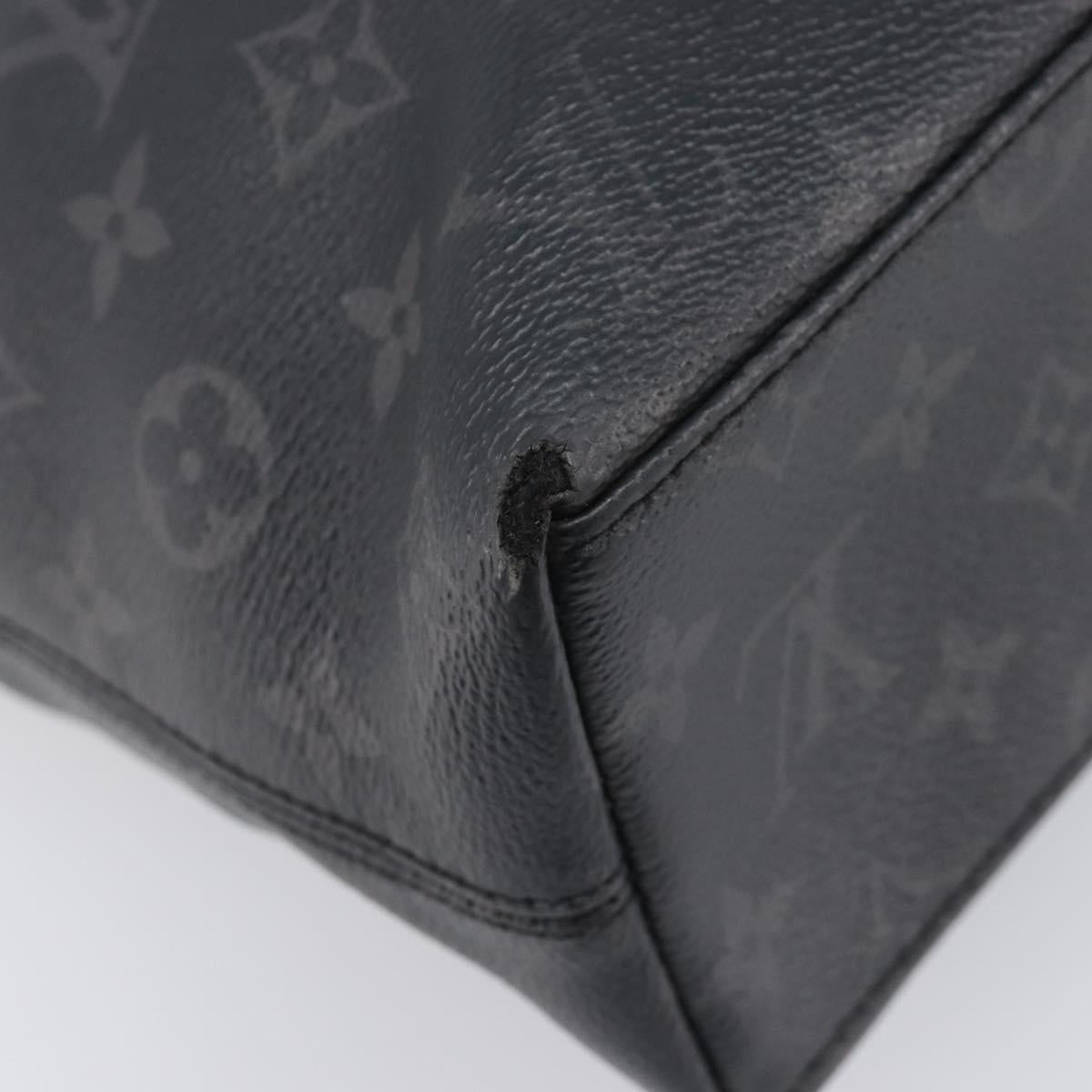 LOUIS VUITTON Monogram Eclipse Explorer Business Bag M40566 LV Auth 208626