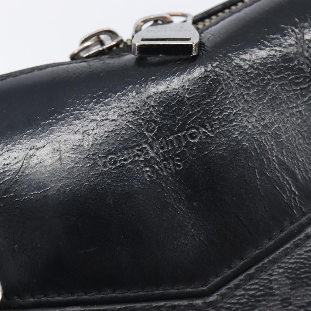 LOUIS VUITTON Monogram Eclipse Explorer Business Bag M40566 LV Auth 208626