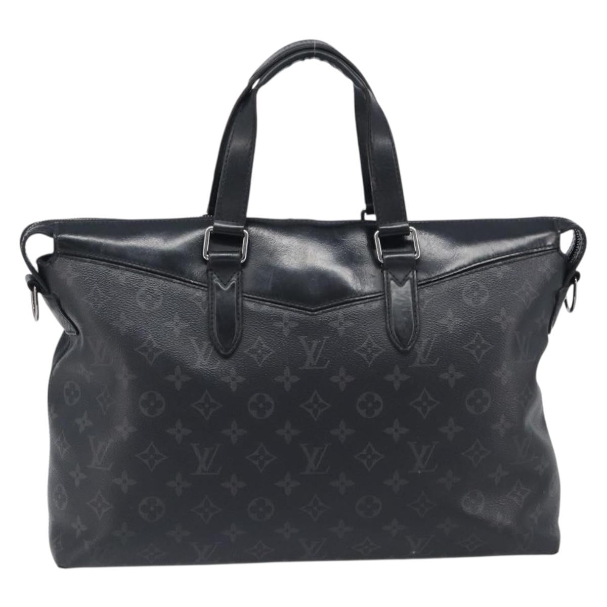 LOUIS VUITTON Monogram Eclipse Explorer Business Bag M40566 LV Auth 208626