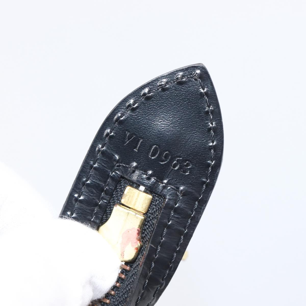LOUIS VUITTON Epi Saint Jacques Shoulder Bag Black M52272 LV Auth 208635V