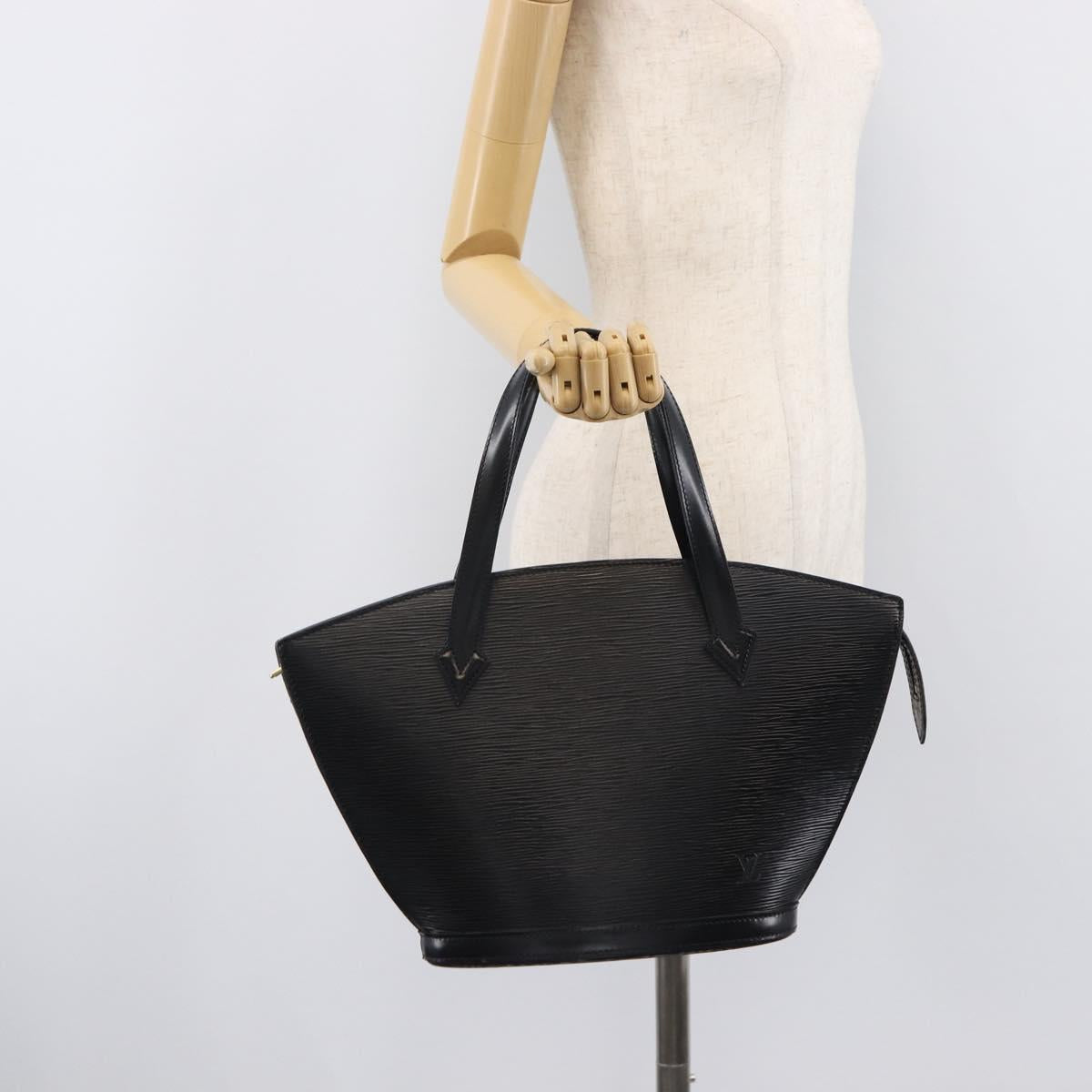LOUIS VUITTON Epi Saint Jacques Shoulder Bag Black M52272 LV Auth 208635V