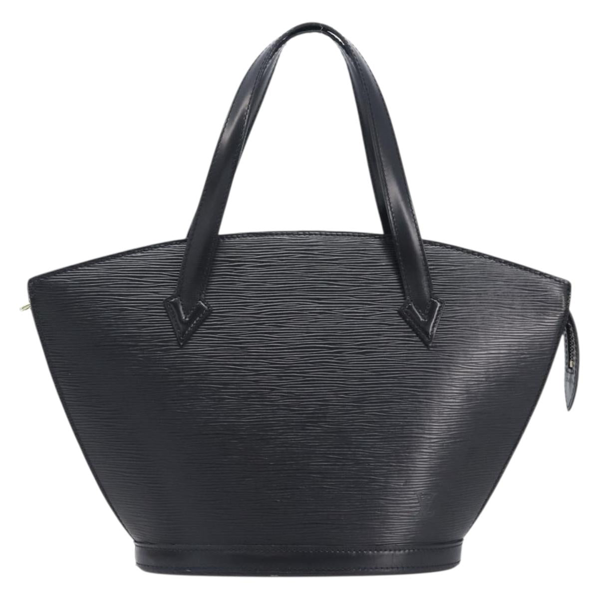 LOUIS VUITTON Epi Saint Jacques Shoulder Bag Black M52272 LV Auth 208635V