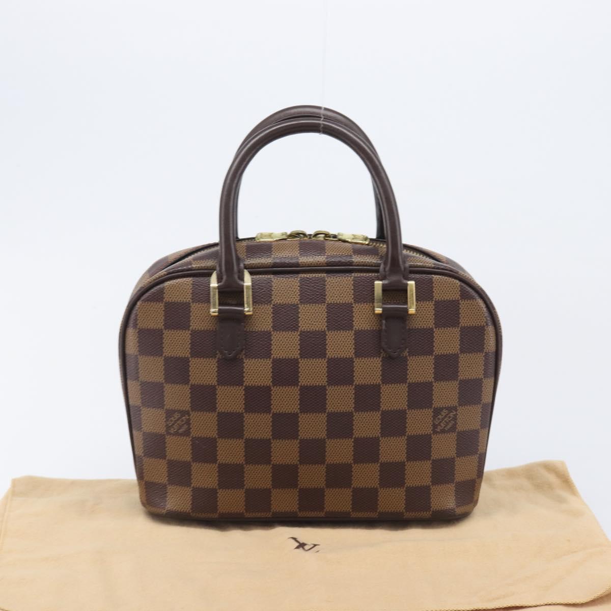 LOUIS VUITTON Damier Ebene Saria mini Hand Bag N51286 LV Auth 208637V
