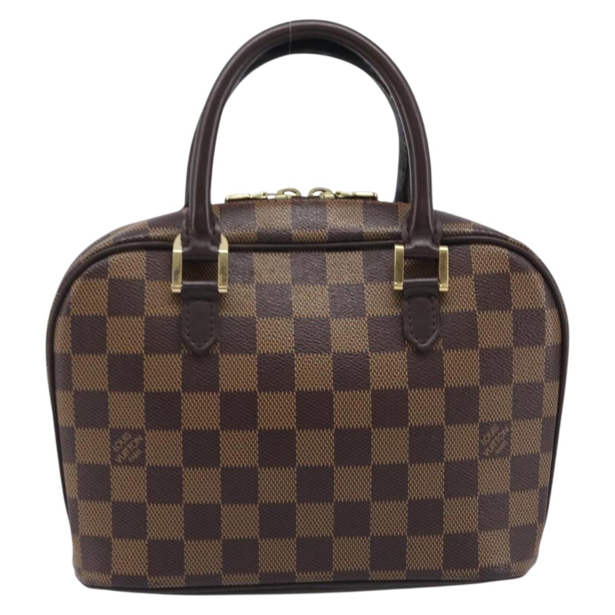LOUIS VUITTON Damier Ebene Saria mini Hand Bag N51286 LV Auth 208637V