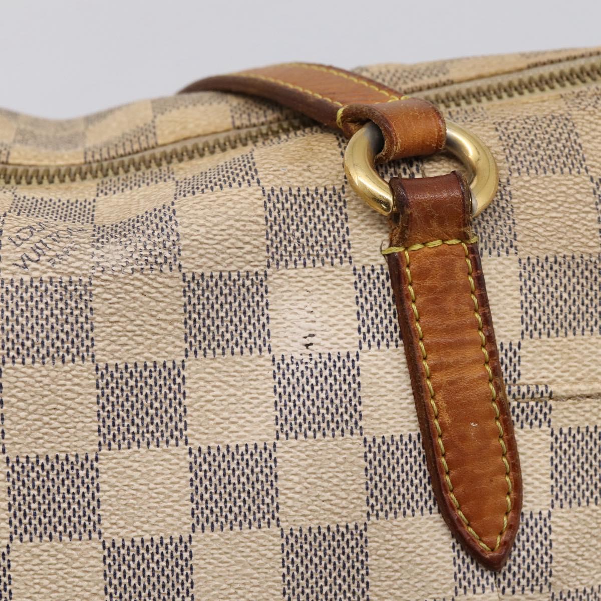 LOUIS VUITTON Damier Azur Totally MM Tote Bag N51262 LV Auth 208644