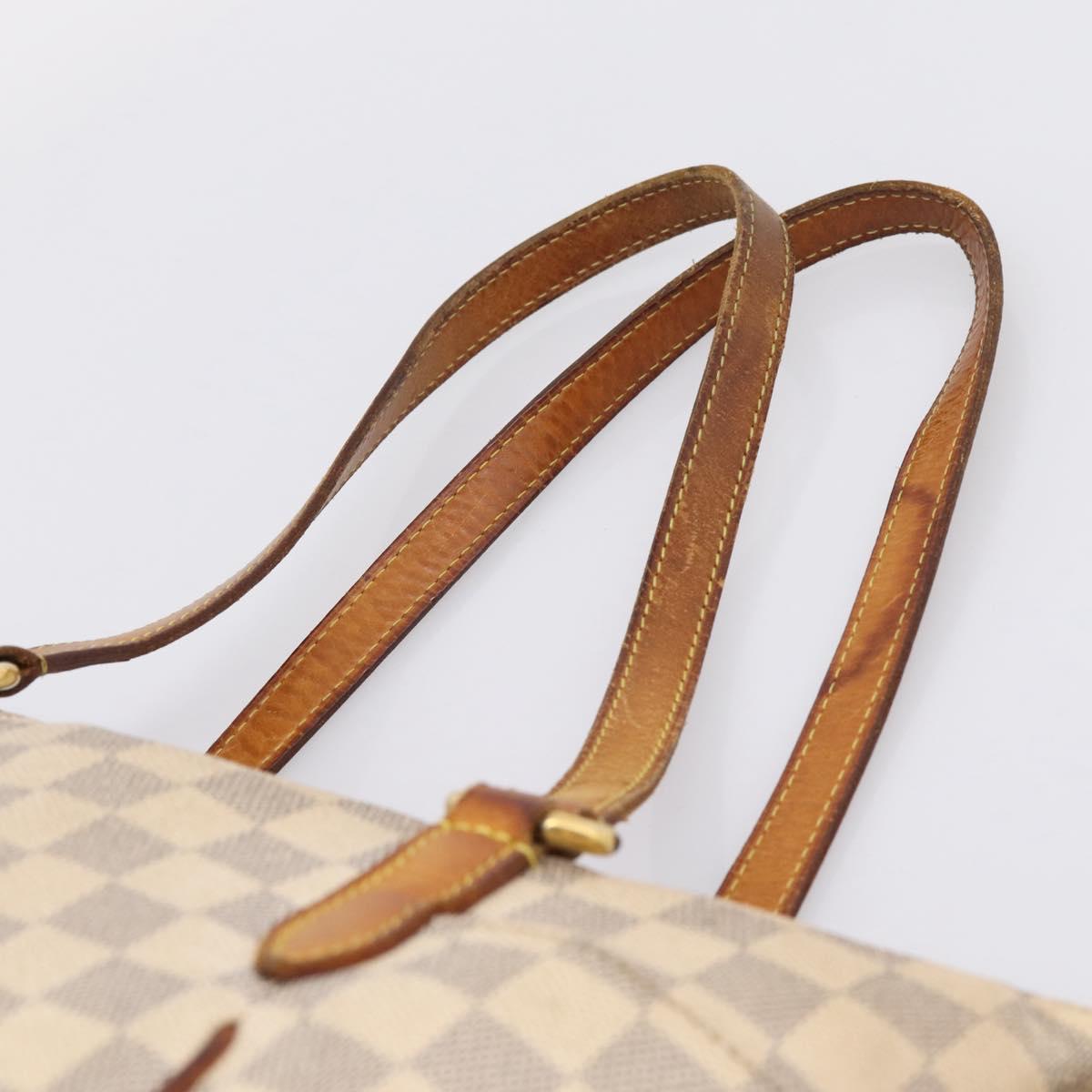 LOUIS VUITTON Damier Azur Totally MM Tote Bag N51262 LV Auth 208644