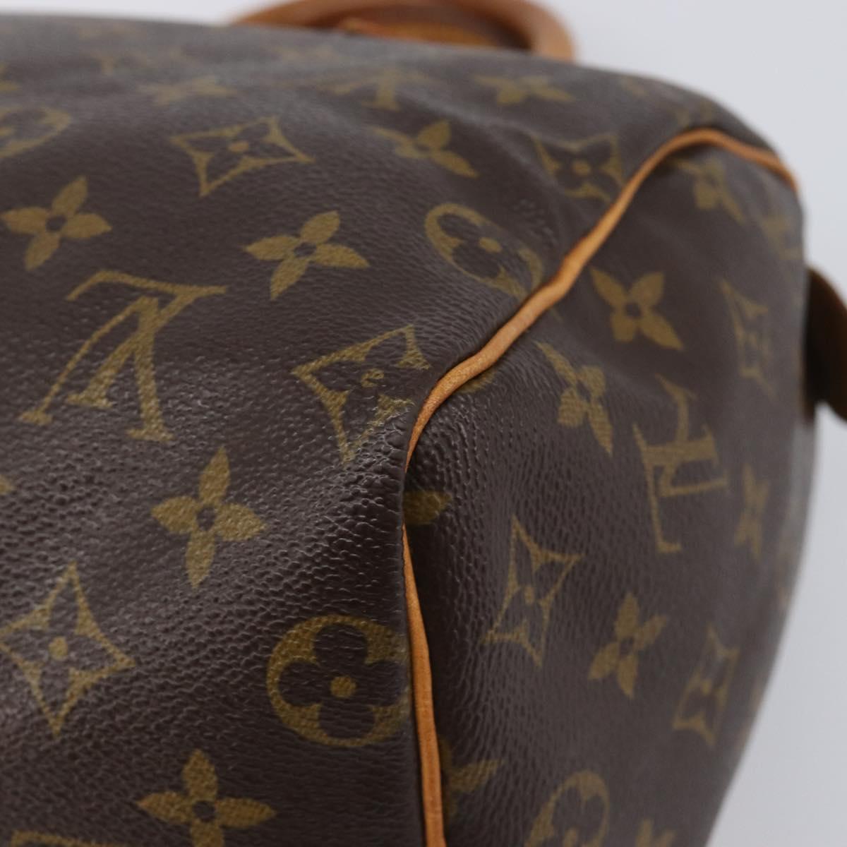LOUIS VUITTON Monogram Speedy 25 Hand Bag M41528 LV Auth 208661A