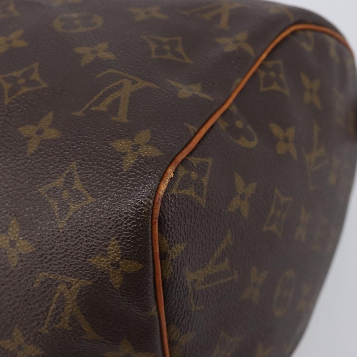 LOUIS VUITTON Monogram Speedy 30 Hand Bag M41526 LV Auth 208667