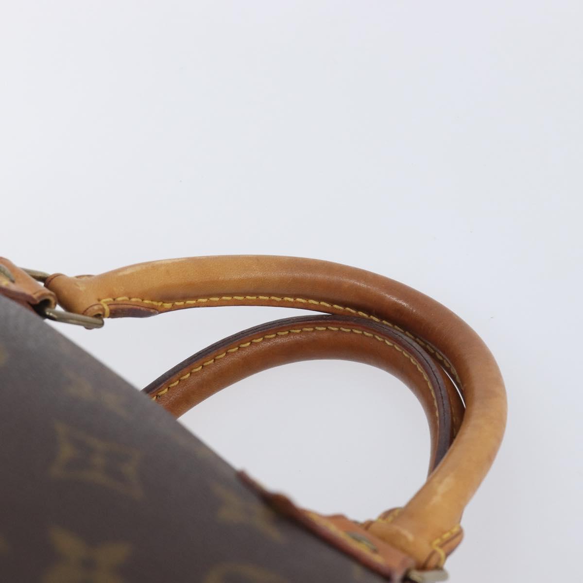 LOUIS VUITTON Monogram Speedy 30 Hand Bag M41526 LV Auth 208667