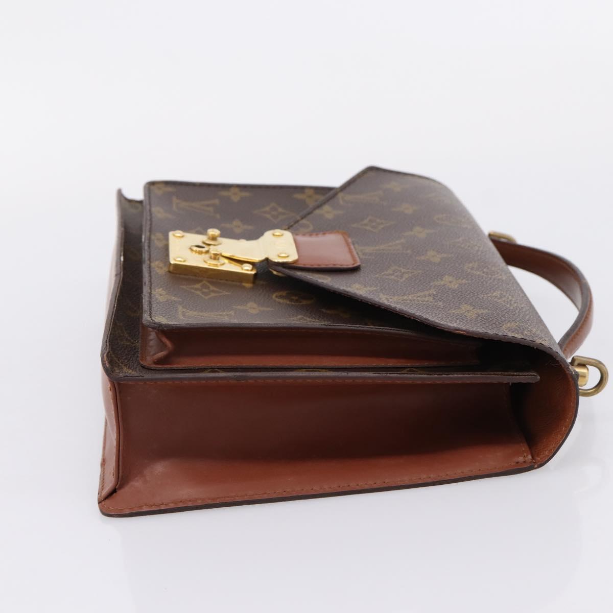 LOUIS VUITTON Monogram Monceau 26 Hand Bag M51187 LV Auth 208685