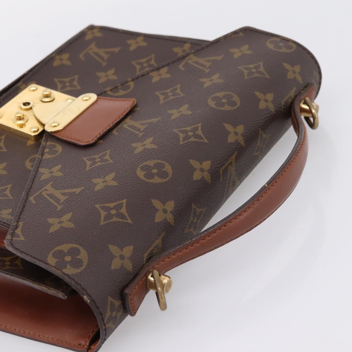 LOUIS VUITTON Monogram Monceau 26 Hand Bag M51187 LV Auth 208685