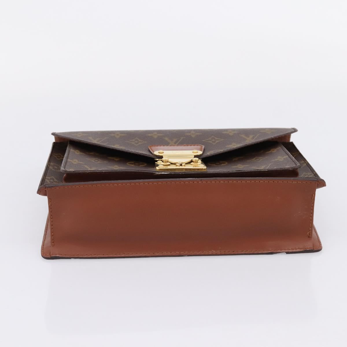 LOUIS VUITTON Monogram Monceau 26 Hand Bag M51187 LV Auth 208685